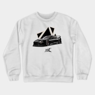 toyota supra a80 black Crewneck Sweatshirt